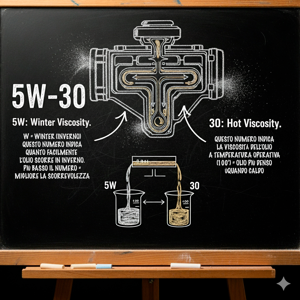 viscosità olio motore